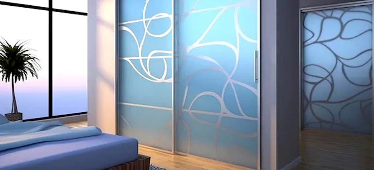 Frosting Glass Cabinet Doors in Bradenton, FL