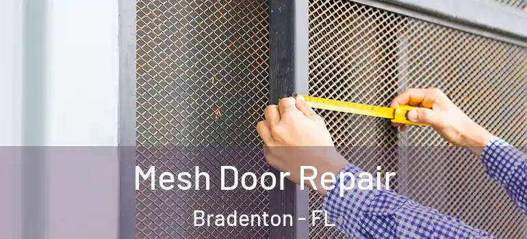  Mesh Door Repair Bradenton - FL